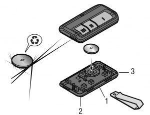 Battery installation diagram