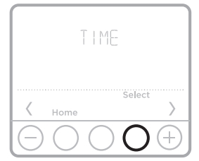 Setting the time diagram