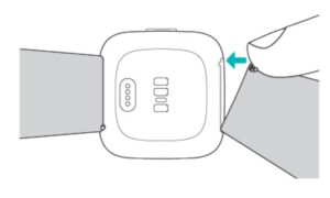 Releasing the lever diagram
