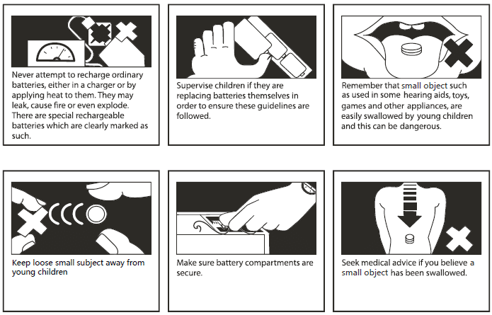 More battery safety information