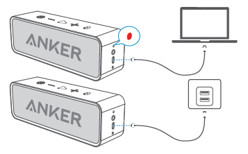 Charging the SoundCore 