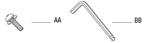 Spanner and nuts size diagram