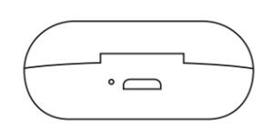 Portable charging case diagram