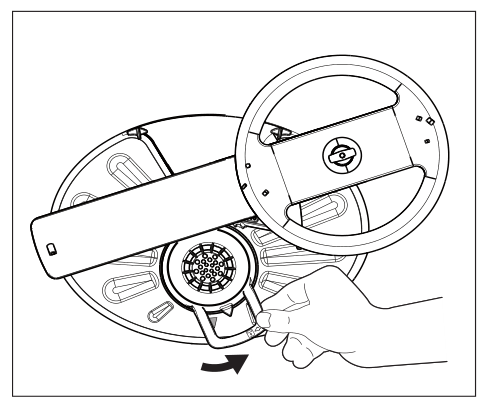Cleaning the cylinder system