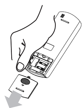 Removing the battery compartment casing