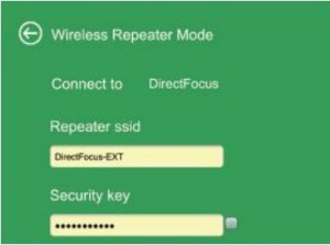 Managing the router through the internet