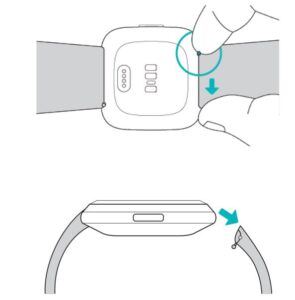 Removing the wristband