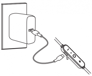 Charging the remote diagram