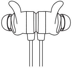 Space saving idea for the ear buds