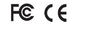 FC and CE logos