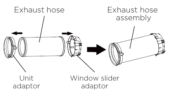 Exhaust setup illustration
