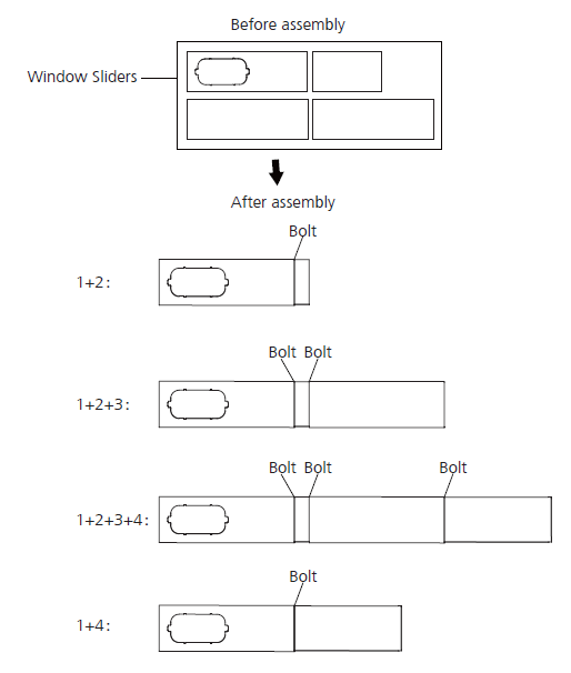 Bolt positions in the Arctic King Portable PD