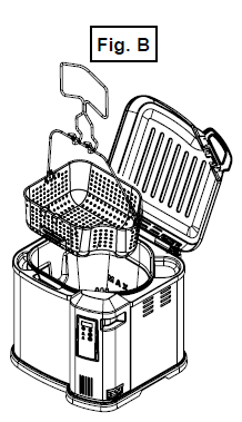 Lower the basket into the fryer slowly