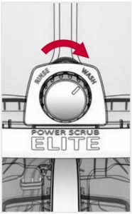 Choosing the Wash setting