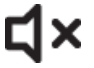 Mute icon