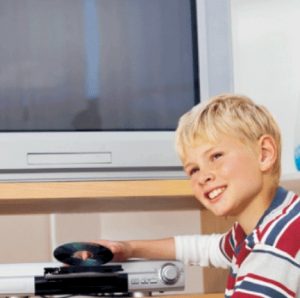 Inserting a DVD
