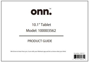 User manual example
