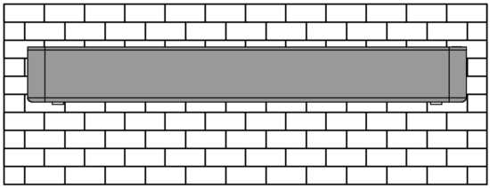 Hanging the soundbar example