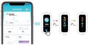 Running mode screen