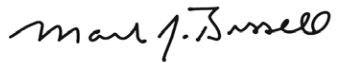 Mark J. Bissell signature