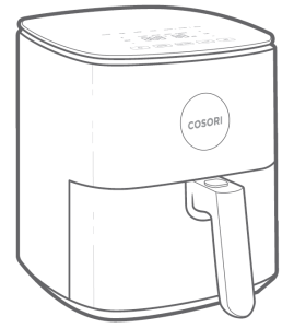 COSORI Pro CAF-L501 Air Fryer User Manual Image