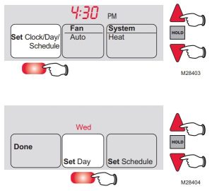 Time fo day changing on screen
