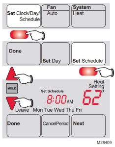 Adjusting program schedules