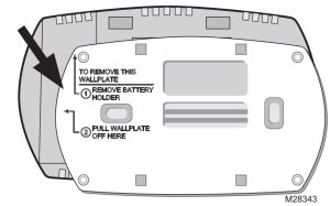 Removing the wallplate
