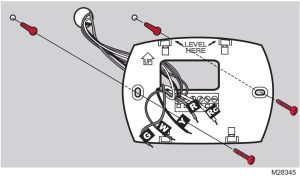 Mounting the wallplate