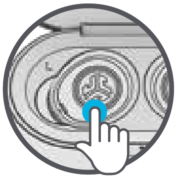 Pressing button