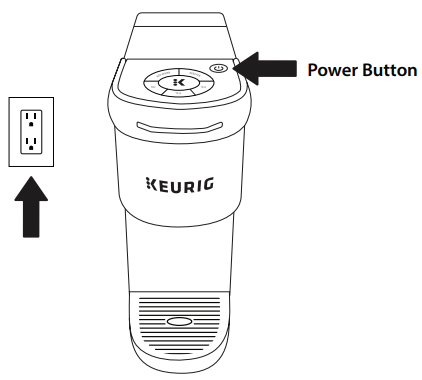 Power button location