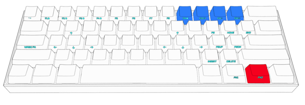 Light effect buttons
