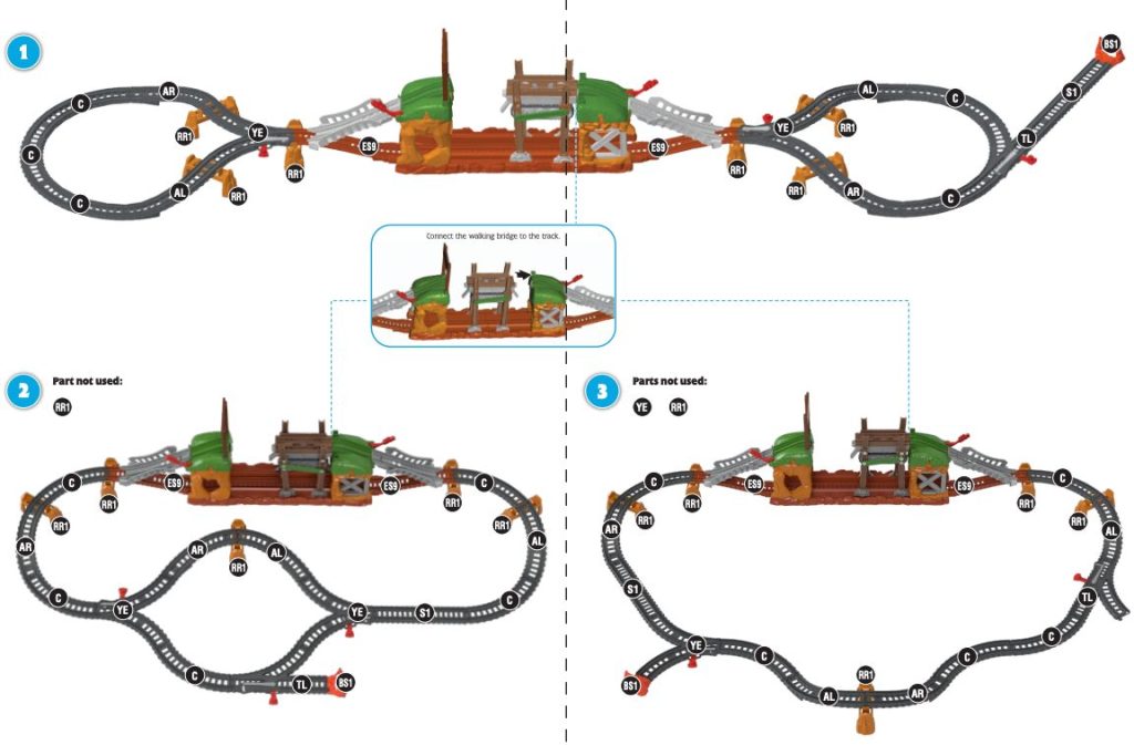 Default track designs to copy