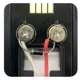 Attaching the diode
