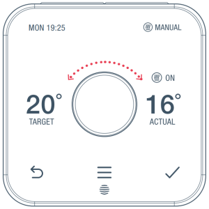 HIVE Thermostat HAH2INSTAMZ-01 Manual Image