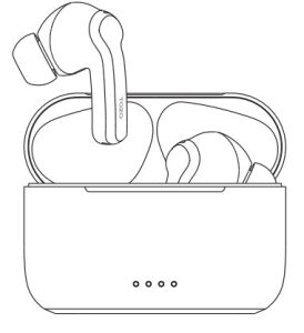 TOZO NC2 Hybrid Wireless Earbuds Instructions Image