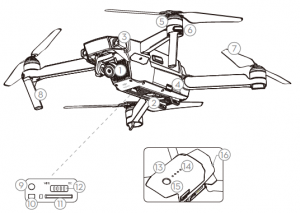DJi Mavic Pro Quadcopter Manual Image