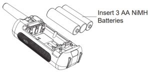 Inserting batteries