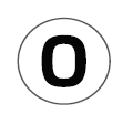 0 number button