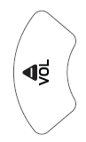 Volume down button