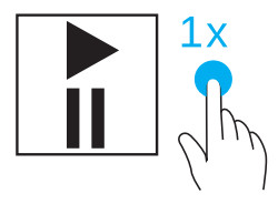 Play/pause button
