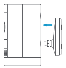 Re-attaching the base to the camera