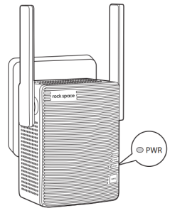 rock space Dual Band WiFi Repeater AC750/AC1200 Manual Image