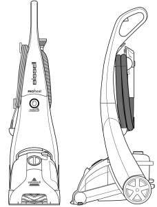 Bissell ProHeat Advanced Deep Cleaner 1846 Manual Image