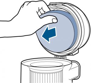 Removing the filter