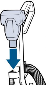 Attaching the Pet TurboEraser® tool