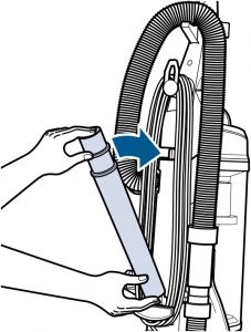 Attaching the Extension Wand