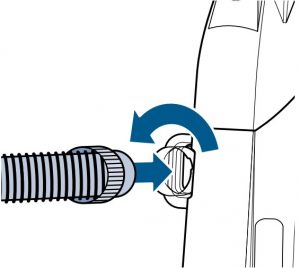 Remvoing the suction hose