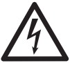 Electric shock warning