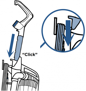 Inserting handle